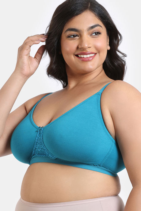 Zivame True Curv Single Layered Non Wired 3/4th Coverage Minimiser Bra - Exotic Plume — image 3